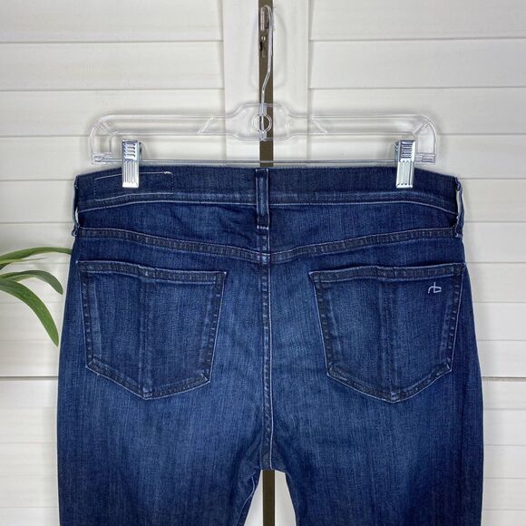 Rag & Bone Jeans Revolve High Rise Skinny Clean Kingsbury Pants Womens Size 29 - Picture 6 of 10